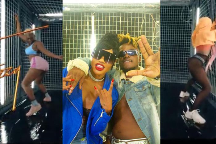 Eazzy and Quamina MP in Duna music video