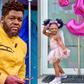 Shatta Wale's manager Bulldog and his daughter