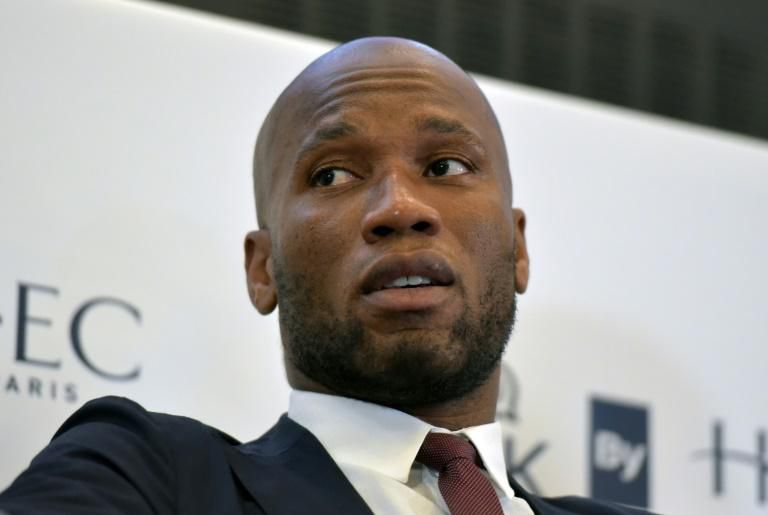 L'ex-footballeur Didier Drogba le 12 septembre 2019 à Abidjan