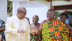 I built the most beautiful market in West Africa for Asanteman – Mahama