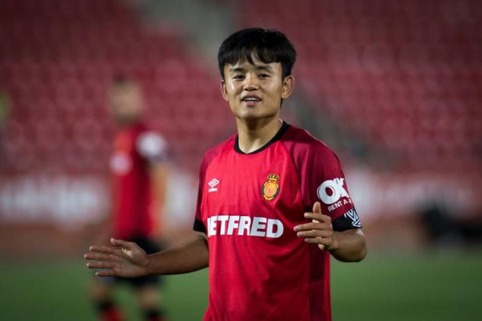 Real Madrid's Takefusa Kubo spent last season on loan at Real Mallorca