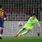 Lionel Messi scored his fourth penalty of the season to put Barca in front against Dinamo Kiev on Wednesday.