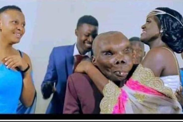 Uganda’s ugliest man marries third wife