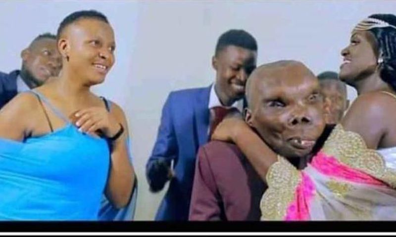 Uganda’s ugliest man marries third wife