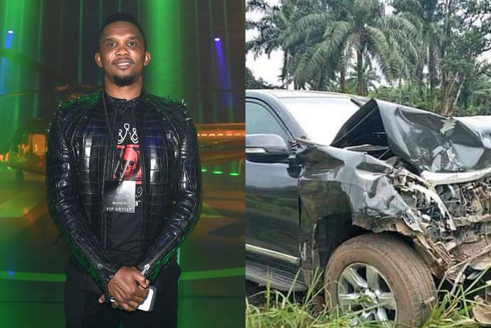 Samuel Eto'o Fils in hospital after surviving scary road accident