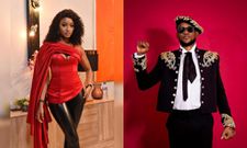 Kim Oprah and Omashola [Instagram/KimOprah] [Instagram/Sholzy23]