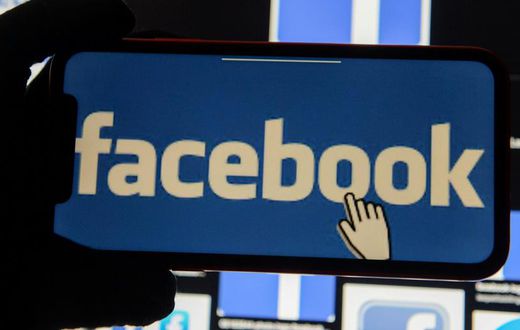 FILE PHOTO: Facebook logos