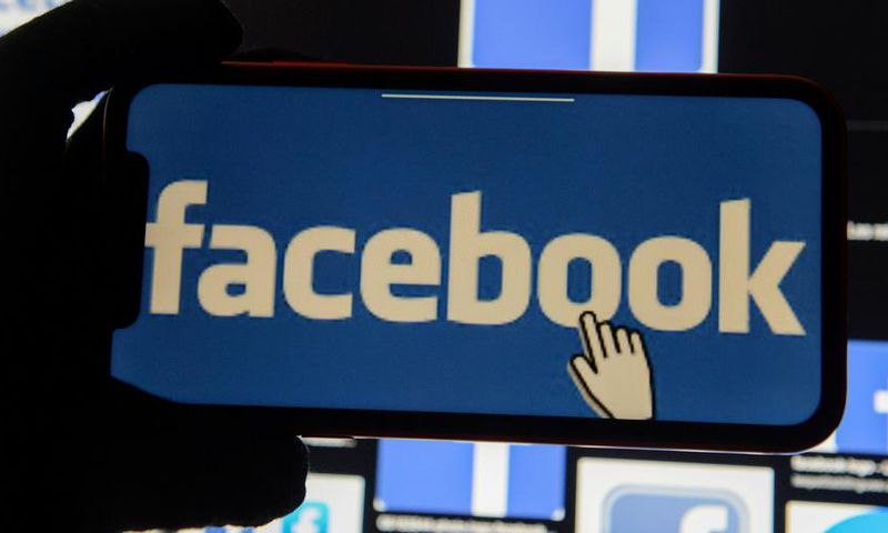 FILE PHOTO: Facebook logos