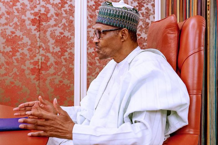 President Muhammadu Buhari. [Twitter/@NigeriaGov]