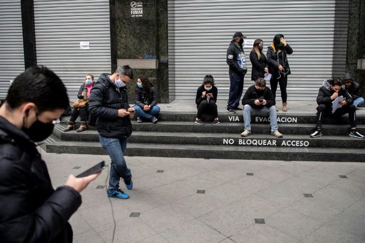 Chile's Labor Minister says the country has reached record numbers of people out of work