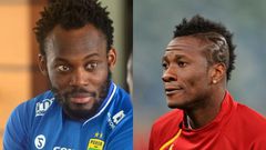 Essien and Gyan