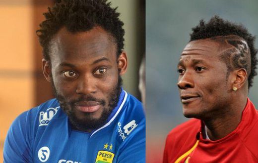Essien and Gyan