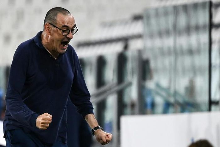 Maurizio Sarri can win his first title as Juventus coach against Sampdoria on Sunday