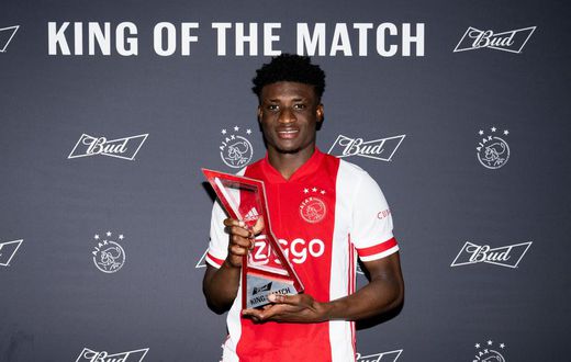 Kudus Mohammed voted man of the match on his Ajax debut