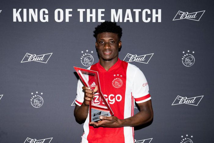 Kudus Mohammed voted man of the match on his Ajax debut