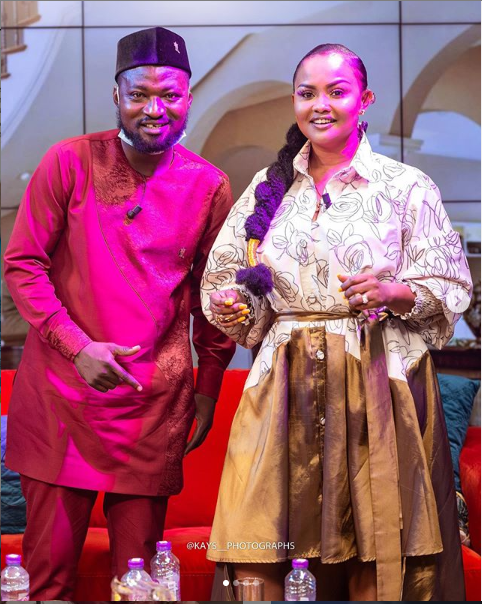 Nana Ama McBrown and Funny face