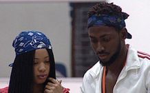 Miracle and Nina in the Big Brother Naija house