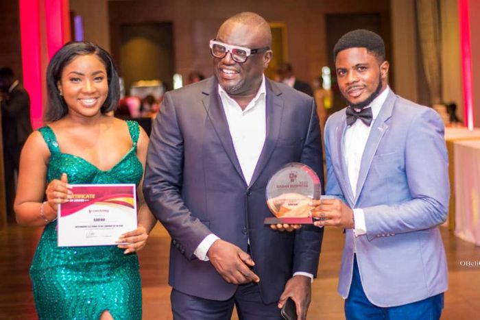 Kab-Fam Ghana Ltd wins 2020 ‘Outstanding Electronic Retail Company of the Year’ award