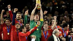 Iker Casillas made his Spain debut in 2000