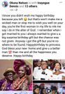 “May God give you a better man than me and the happiness you deserve” – Man to ex-wife on her birthday