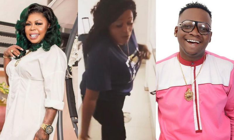 Nana Tonardo and friend mock Afia Schwarzenegger’s father, call him cripple