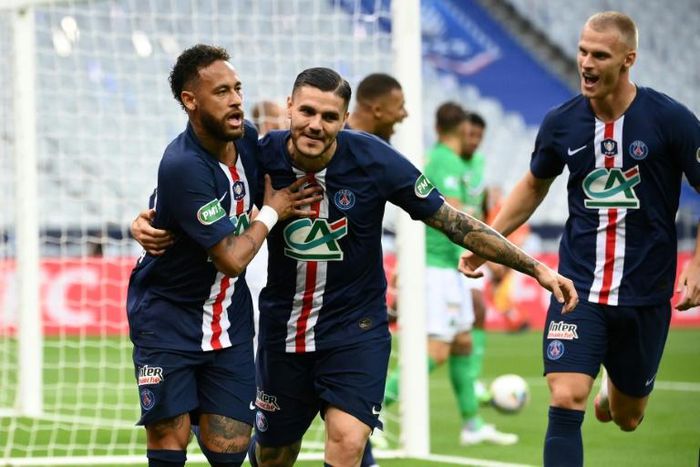 Neymar scored the decisive goal as PSG won the French Cup for the fifth time in six seasons