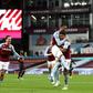 Historic hat-trick: Aston Villa's Ollie Watkins (right) scored the first hat-trick against Liverpool in a decade