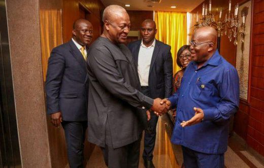 Mahama and Akufo-Addo