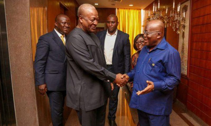 Mahama and Akufo-Addo