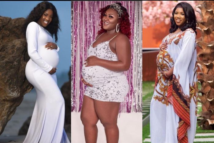 Celebs and their baby bumps