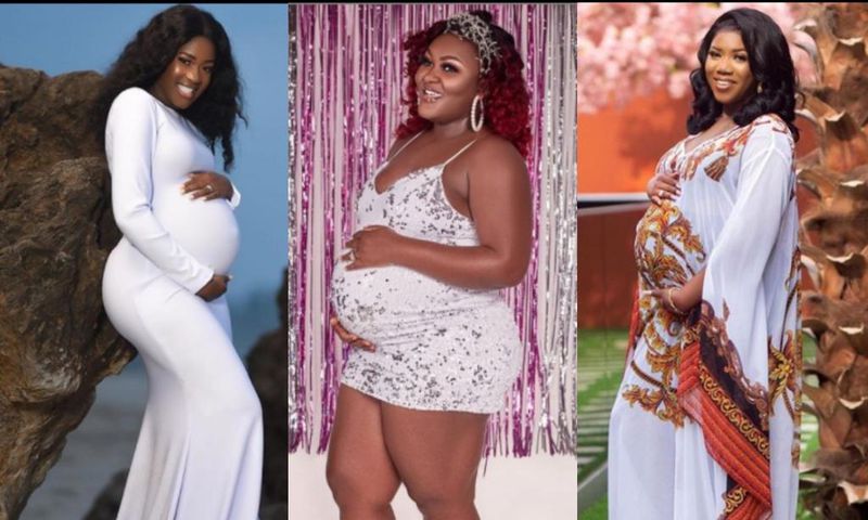 Celebs and their baby bumps