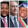 Aliko Dangote, Nassef Sawiris, Mike Adenuga