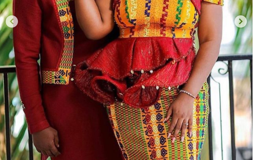 Joe Mettle and his wife, Selasie