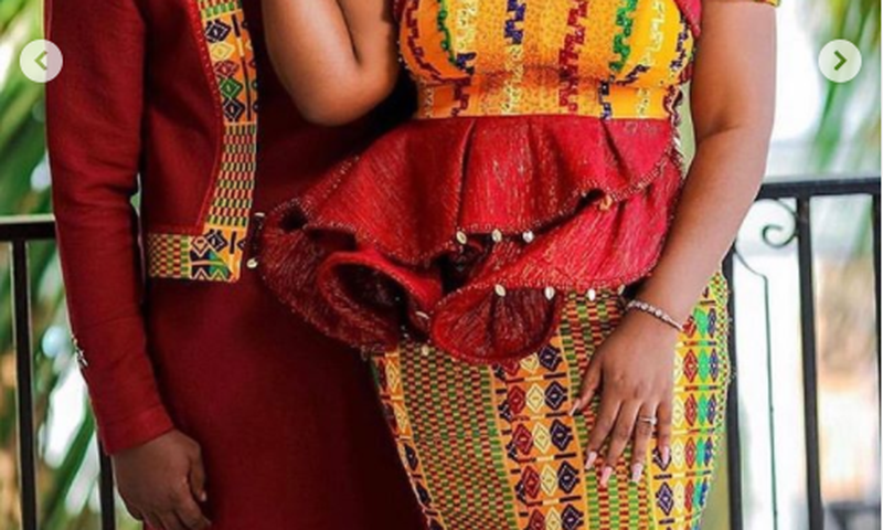 Joe Mettle and his wife, Selasie