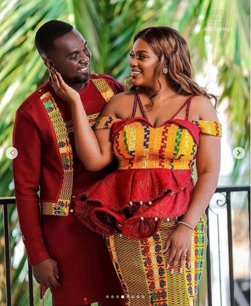 Joe Mettle and his wife, Selasie