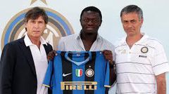 Muntari at Inter Milan