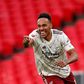Arsenal striker Pierre-Emerick Aubameyang scored the winning penalty against Liverpool