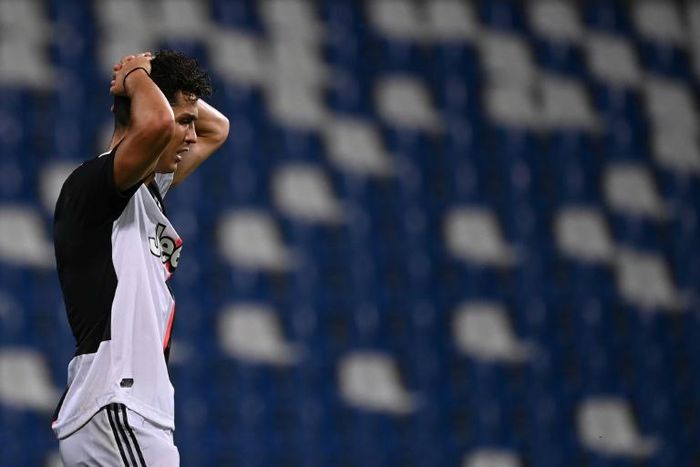 Football resumed in Italy behind closed doors on June 20.