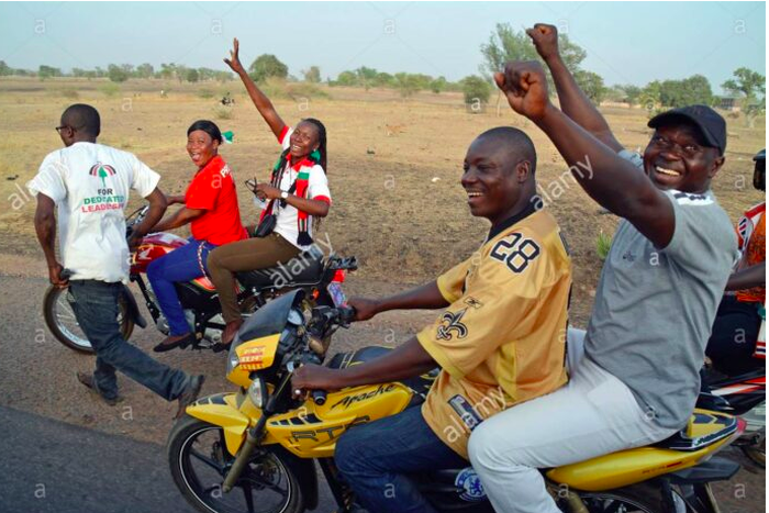 NDC adopts motorbikes for election 2020 campaign