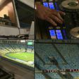 From the top of the stands of the Maracanã Stadium in Rio de Janeiro, DJ Franklin Scheleger turns a dial on his mixer and the voices of thousands of fans roar across the stadium