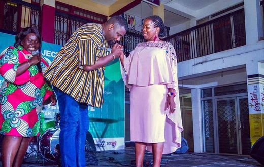 John Dumelo and Lydia Alhassan