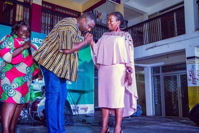 John Dumelo and Lydia Alhassan