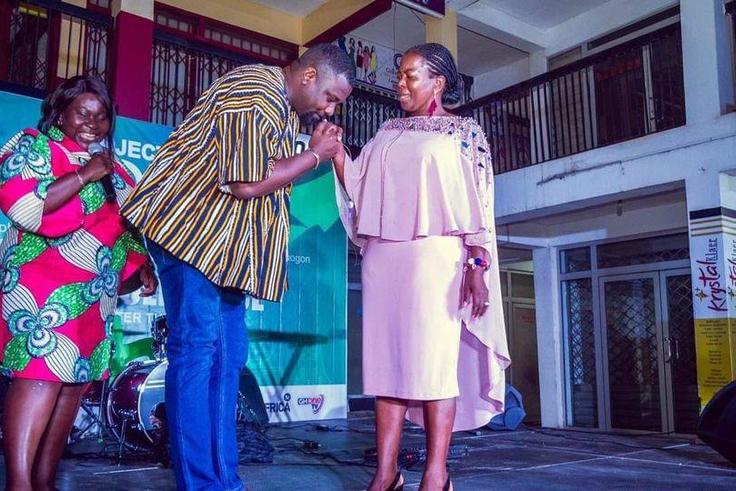 John Dumelo and Lydia Alhassan