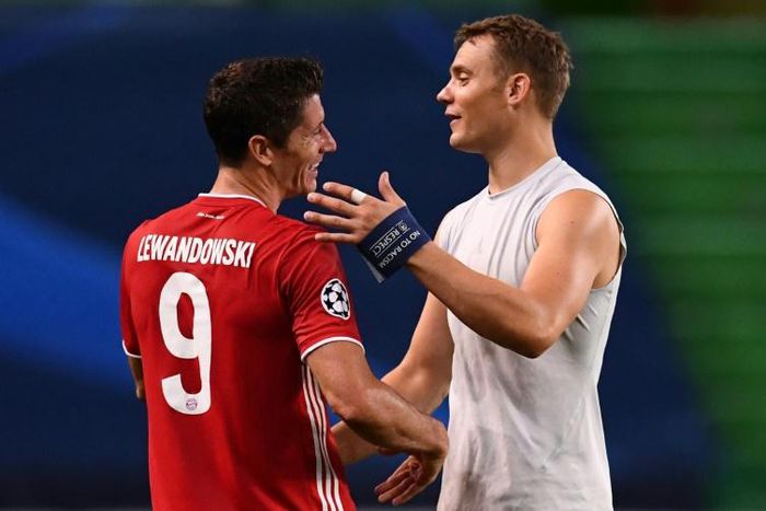 Robert Lewandowski and Manuel Neuer both starred as Bayern Munich won the Champions League