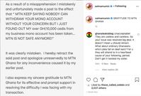 Salma Mumin's apology to MTN Ghana