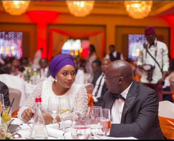 Dr Bawumia and his wife, Samira Bawumia