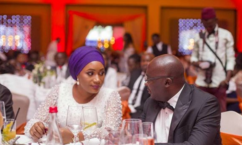 Dr Bawumia and his wife, Samira Bawumia