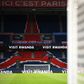 An empty Parc des Princes in Paris -- the French season will go on despite the country heading back into a strict lockdown this week