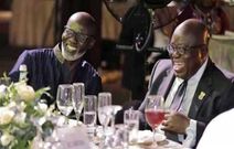 Gabby Otchere-Darko and President Akufo-Addo