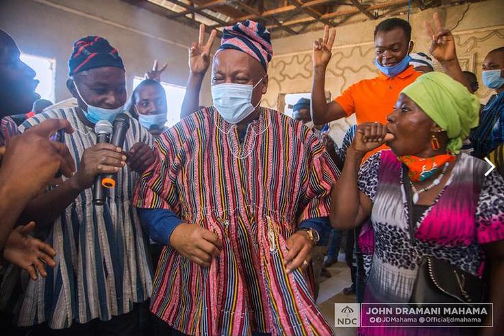 Mahama given a chieftancy title in Bole